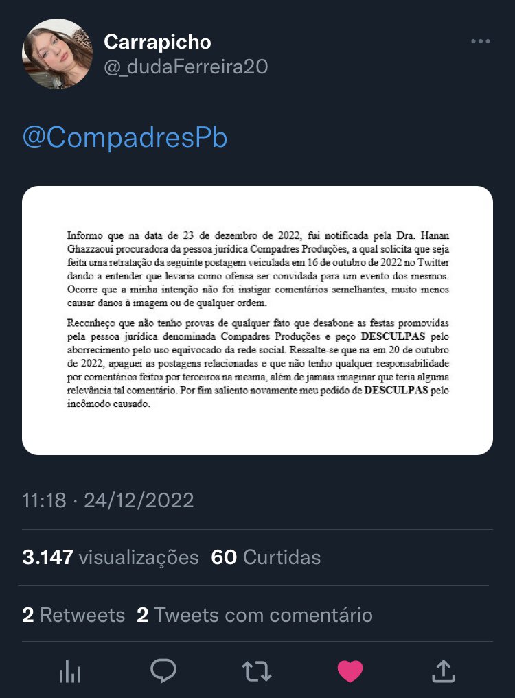 CompadresPb's tweet image. Que isso sirva de exemplo para todos! Partir de hoje quem ouse falar um A dos Compadres Produções vai sofrer as mesmas consequências!