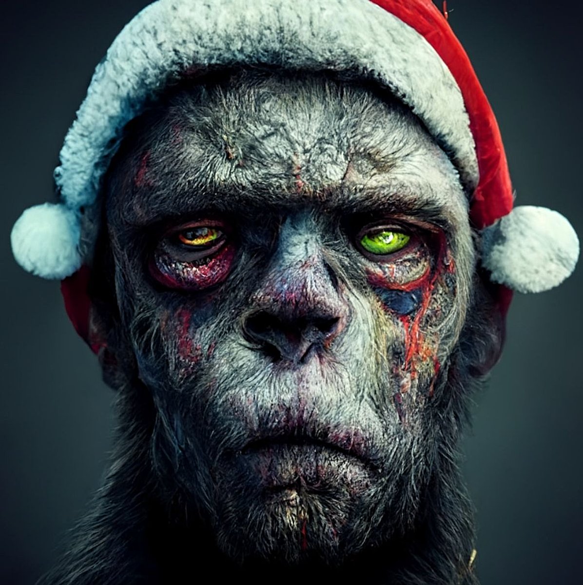 ZombiesApe's tweet photo. @MetaScarab Check out new Christmas Zombies Ape 
https://t.co/9nM1jQ65Ct https://t.co/7AYrmXUNVt