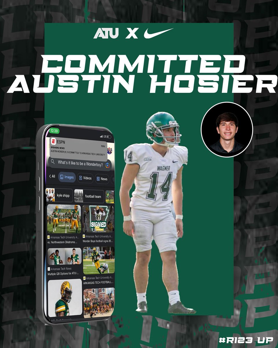 I am blessed and excited to announce that I am committed and will be transferring to Arkansas Tech University!