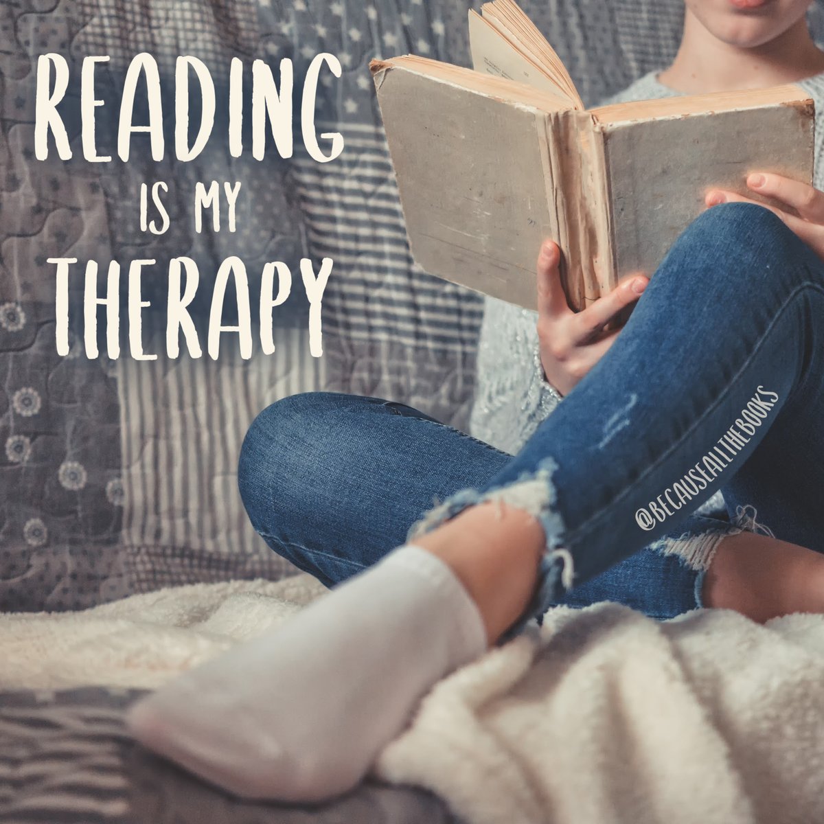 becausemybooks's tweet photo. It's absolutely true.
#BecauseAllTheBooks #BookVibes #NeedToReadIt #ReadingTherapy https://t.co/9JzlvYW0NY