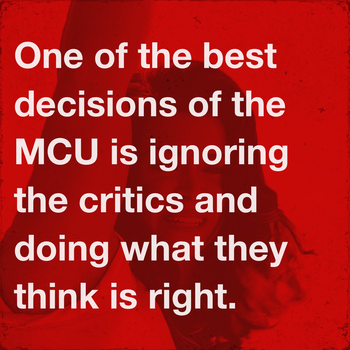 SuperSideshow's tweet image. #BestDecisions #MCU #Marvel #Critics