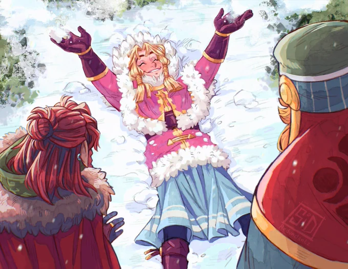 Happy Holidays ~[ancient loz au] 