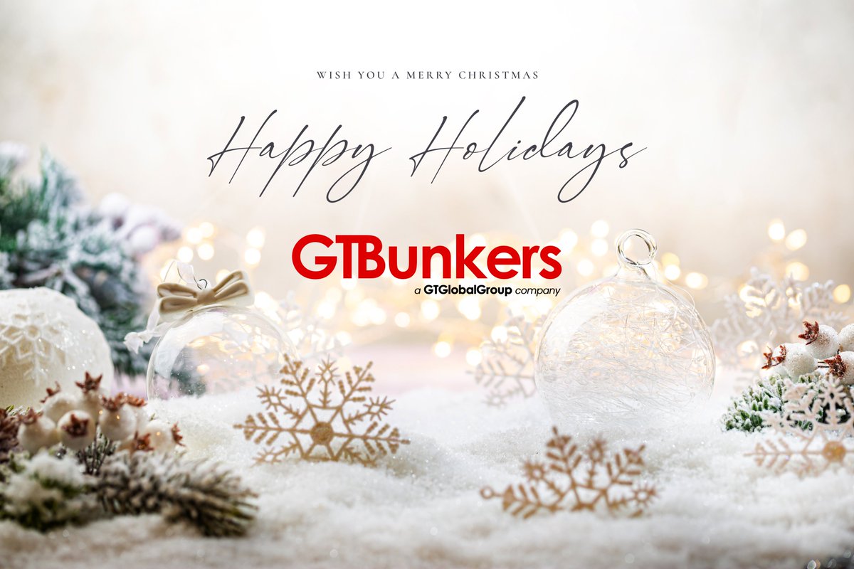 GTBunkers's tweet photo. In the brightest of seasons, may you find many reasons for happiness! Happy holidays!
bunkers@gtglobalservices.com
US Phone: +1 (917) 829-7745
#MGO #BunkerFuel #Bunkering #MarineFuels #MarineLubes #MarineSolutions #Fuels #FuelDelivery #Guatemala #ElSalvador #Panama #Colombia https://t.co/0zPFqt4BHZ