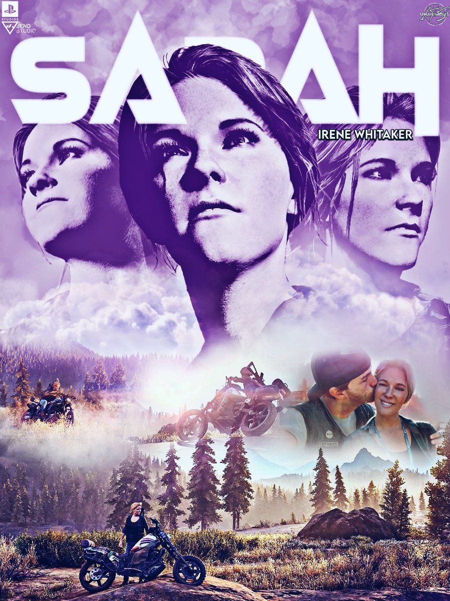 TheUnanimous1's tweet photo. 2nd #DaysGone character poster is #SarahWhitaker. Lived how the character grew on me through the story.
#VirtualPhotography #ThePhotoMode #VPGamers #VPEclipse  #VPCONTEXT #WorldofVP  #VPUnityHub #ZarnGaming #VGPUnite #DaysGonePoster #Graphicart #ItsUnanimousEdits https://t.co/a7PGPOcgZ7