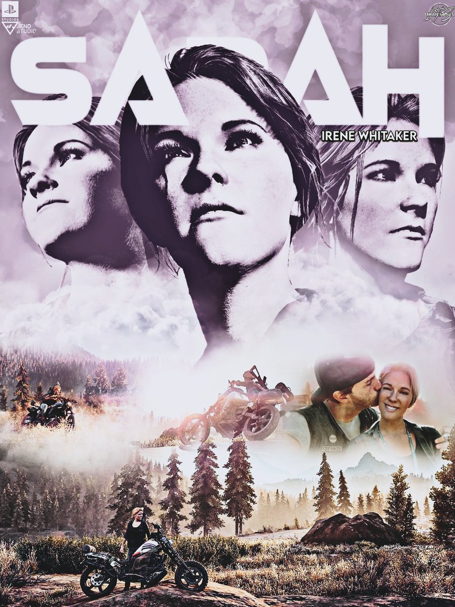 TheUnanimous1's tweet photo. 2nd #DaysGone character poster is #SarahWhitaker. Lived how the character grew on me through the story.
#VirtualPhotography #ThePhotoMode #VPGamers #VPEclipse  #VPCONTEXT #WorldofVP  #VPUnityHub #ZarnGaming #VGPUnite #DaysGonePoster #Graphicart #ItsUnanimousEdits https://t.co/a7PGPOcgZ7