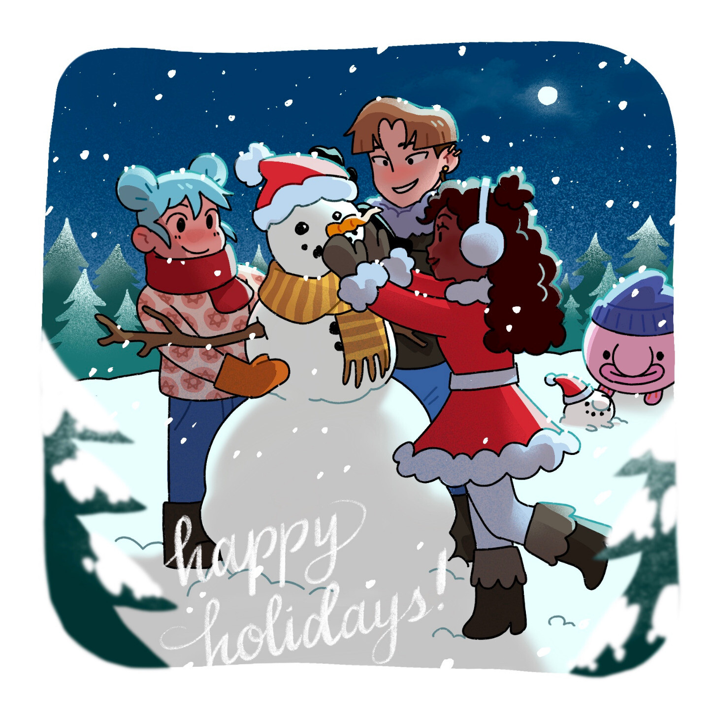 Blobby And Friends On Twitter Happy Holidays Everyone Thank You For