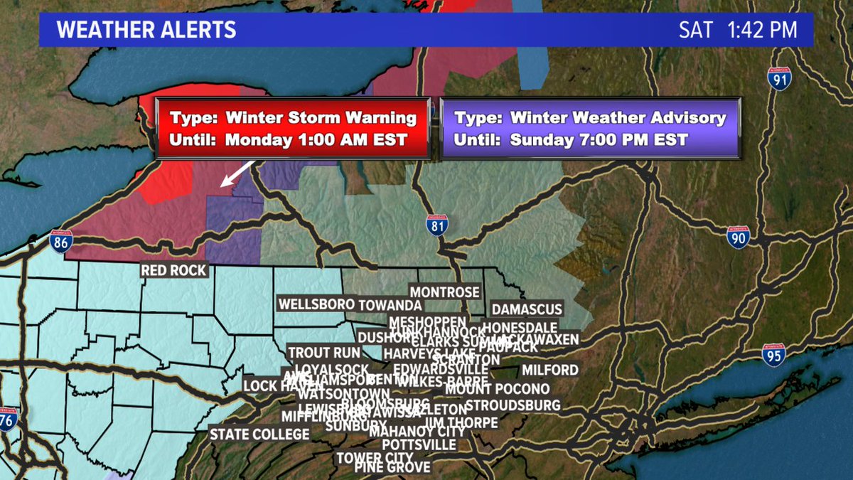 WNEP Weather on Twitter "Wind Chill Advisory has been issued by the