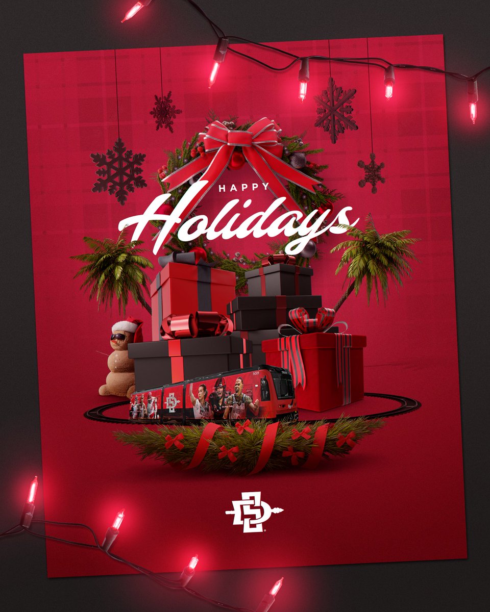 Happy Holidays from San Diego State Athletics!