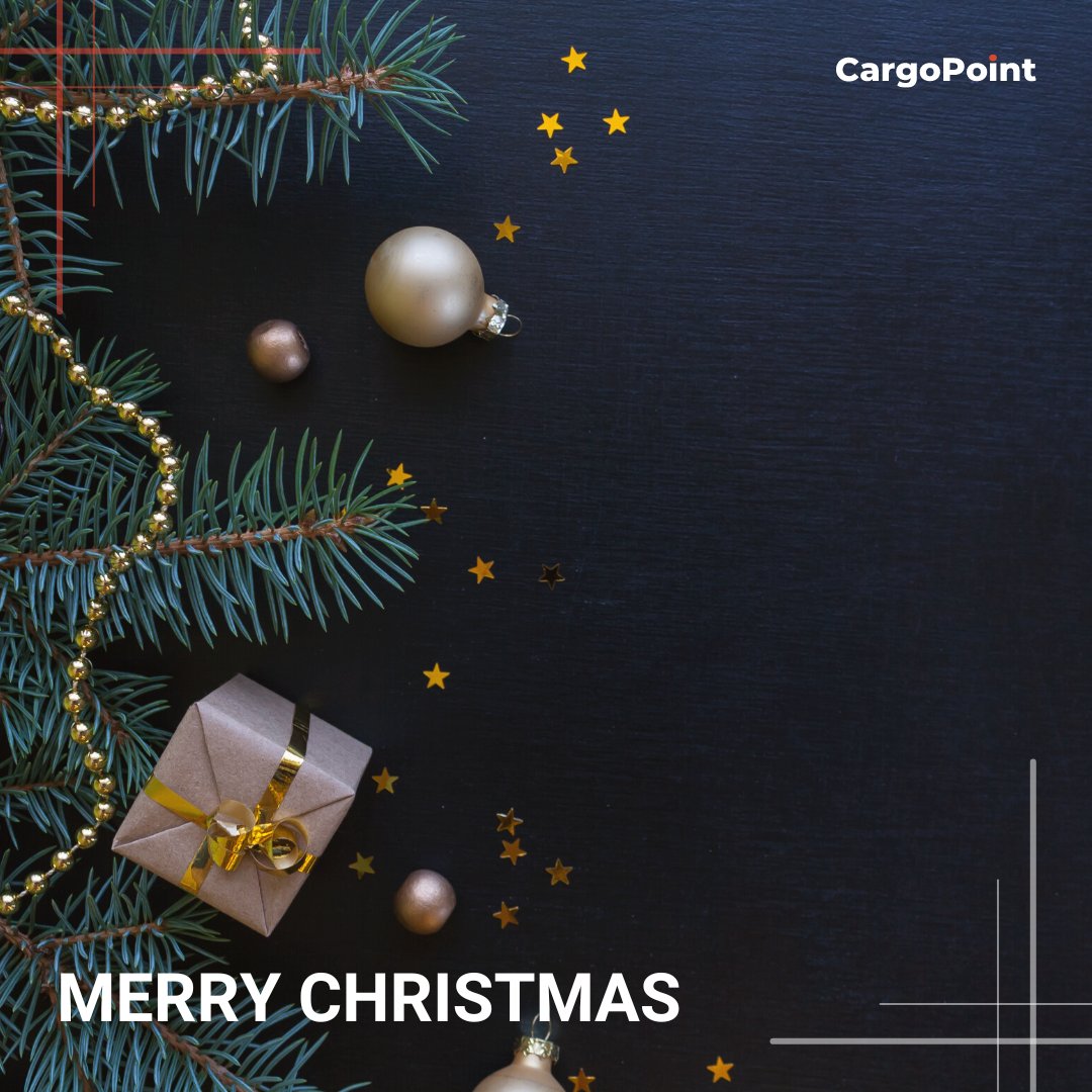 cargopointone's tweet photo. Wishing you a wonderful holiday season full of celebrations and festivities with your family and friends. May the gift of loving, sharing and giving fill our hearts. Merry Christmas!
#merrychristmas #merrychristmas2022 #cargopoint #cargopointone https://t.co/Ar6t3lKNxw