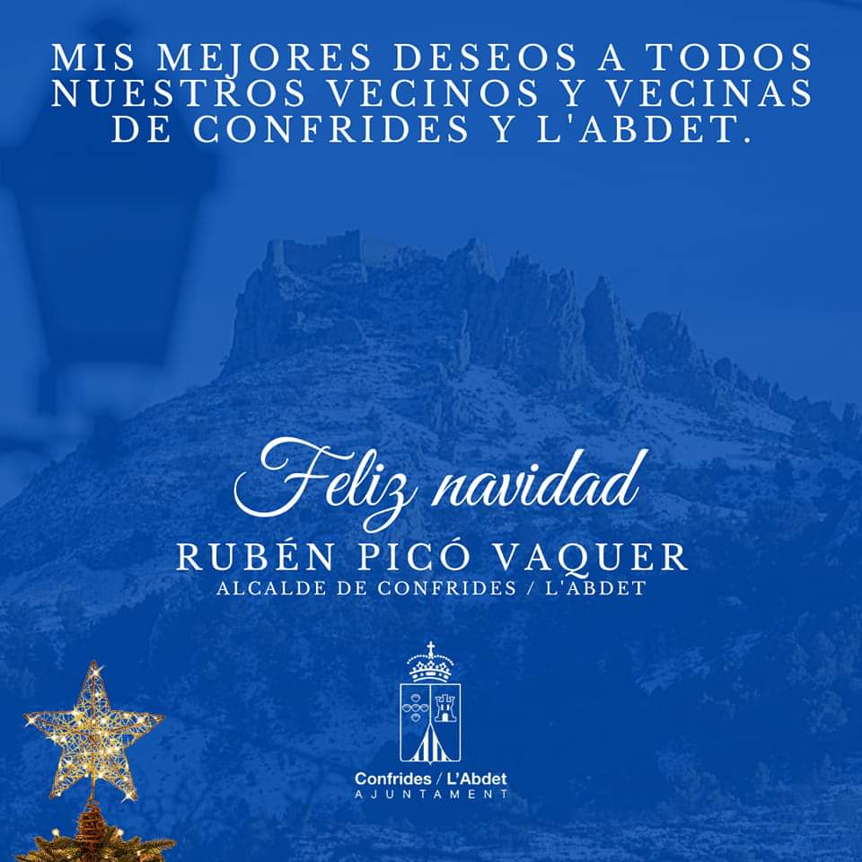 RubenPicoES's tweet photo. Llegan fechas para disfrutar con la familia y los amigos y recordar a quienes lamentable no están entre nosotros.

De todo corazón os deseo una FELIZ NAVIDAD 🎄🎀

#Confrides #LAbdet #ConfridesLAbdet https://t.co/vZ2bU2xCRn