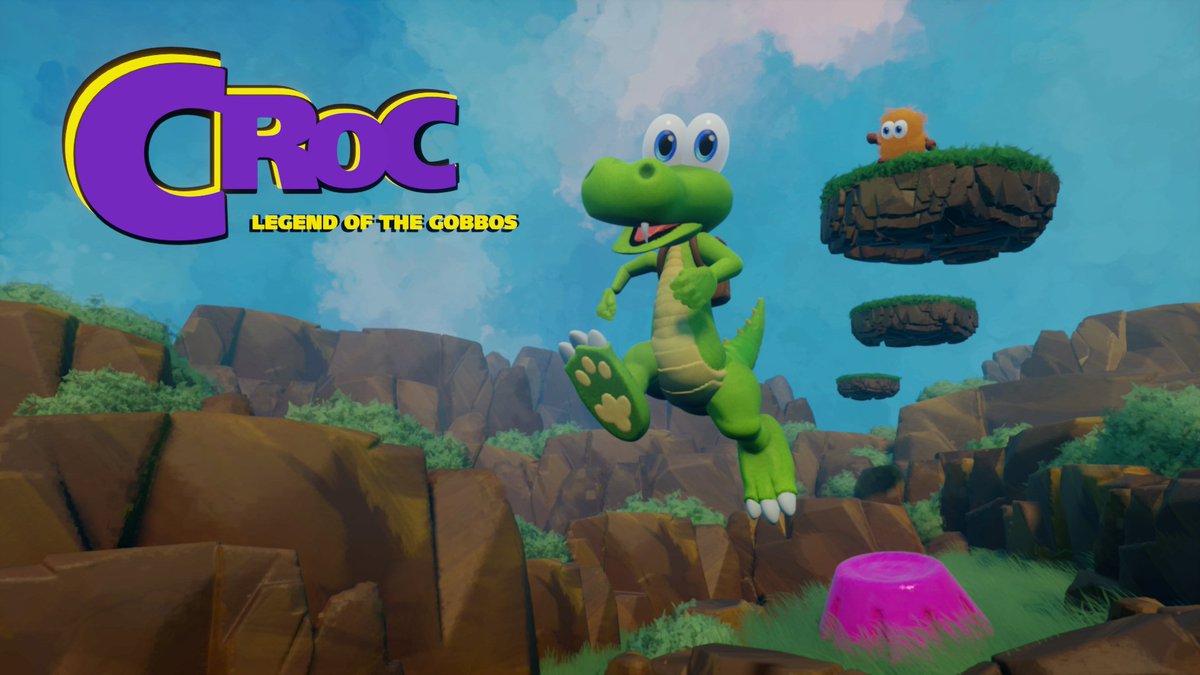 Phoenaxis's tweet image. CROC DREAMS DEMO 2.0 is out now! 🎁
With revised visuals &amp;amp; gameplay; play through a reimagined version of the first level from Croc: Legend of the Gobbos, a nostalgic classic reinvented for the modern era!

🔗indreams.me/dream/mHFuKPHL…

#PS5Share #MadeInDreams #PS1 #PSClassic