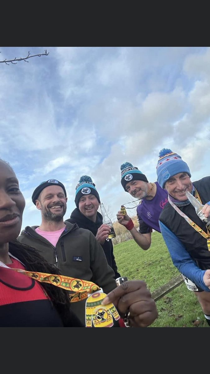 Christmas Eve marathon and 36 for the year and 92 in total, great day and top company. 1 more to go this year. <a href="/gdixon61/">Gary Dixon</a>, Clive,Dan Perry and Sharon @FoxyDavy