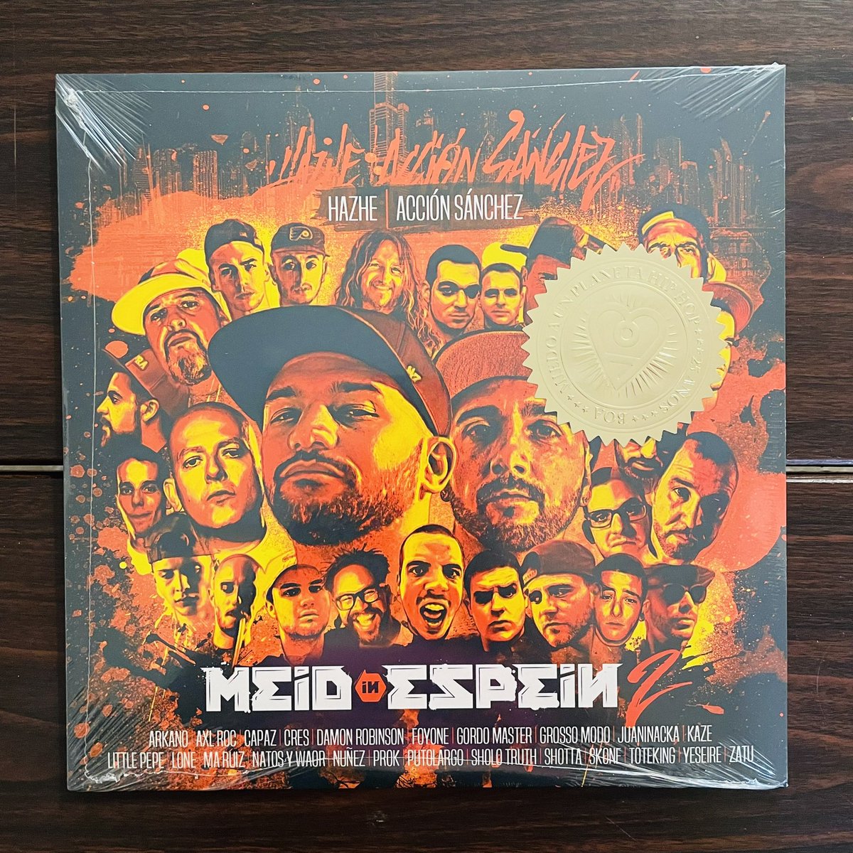 Meid in spein de <a href="/hazhe1/">H.A.Z.H.E.</a> &amp; Acción Sánchez.
Edición limitada VINILO DOBLE

Último ejemplar: oniriarecords.com/products/meid-…

Realizamos envíos a todo México 🇲🇽