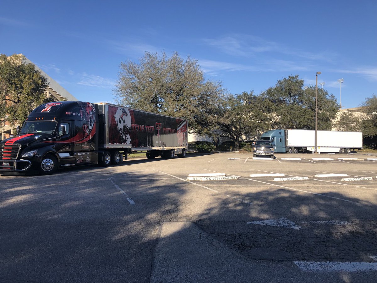 Trucks are staged and ready !!!