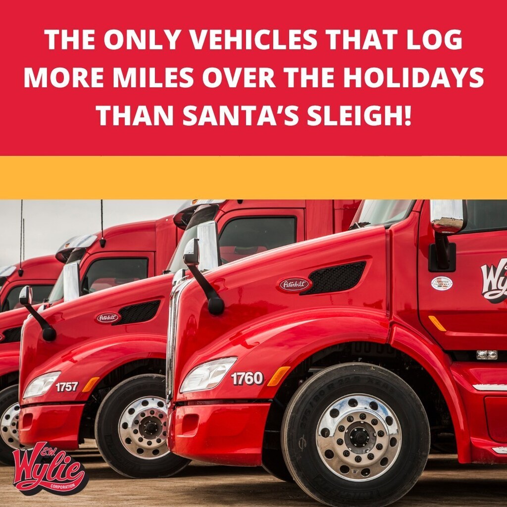 Merry Christmas Eve!! Thank a trucker today for all they've done to get you your holiday goodies. 🎁🎄
.
. 
.
#EWWylie #WylieDrivers #WylieTough #NowHiring #TruckingJobs instagr.am/p/Cmj1m0sOM9t/