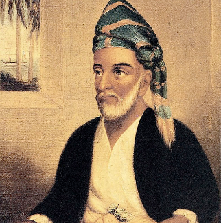 اهدا السلطان العماني سعيد بن سلطان البوسعيدي الى الشريف الحسين بن علي بن حيدر ال خيرات مدفع شارك به الشريف الحسين في عدد من المعارك ضد امام اليمن