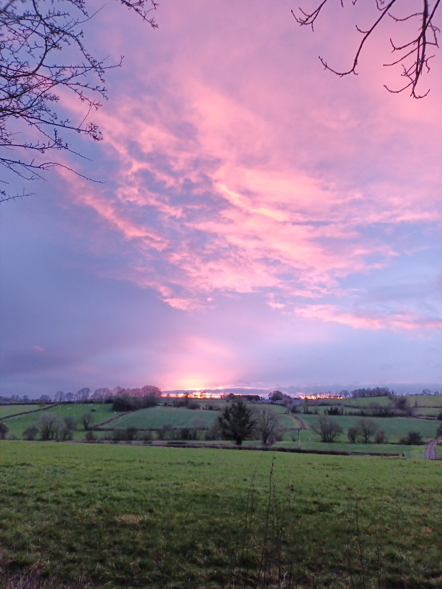Christmas Eve sunset , over Killane.  Merry Christmas everyone and Best wishes for 2023.