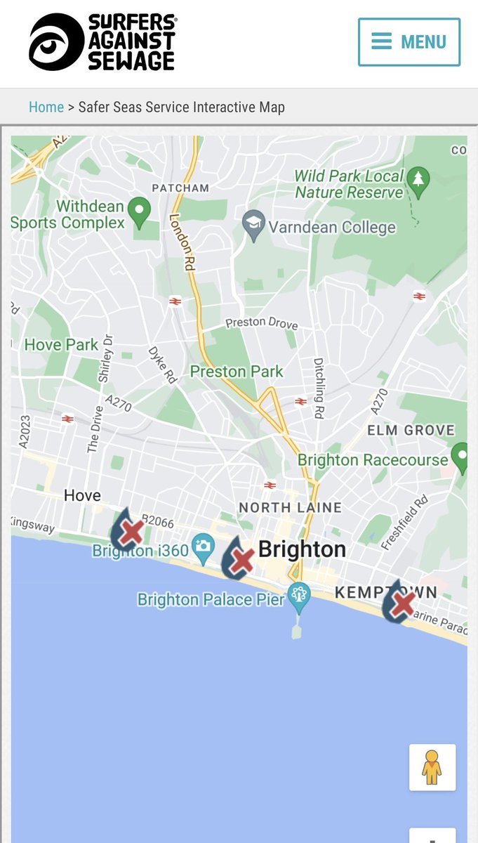 jecatjecat's tweet photo. Looks like that's Christmas day swim cancelled this year then. Any thoughts @SouthernWater @peterkyle? https://t.co/EBkzOeTzY4