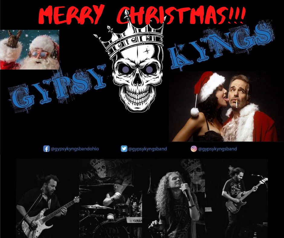 Merry Christmas to you and yours! #runrunrudolph  #gypsykyngsband #theresnopartylikeagypsykyngsparty