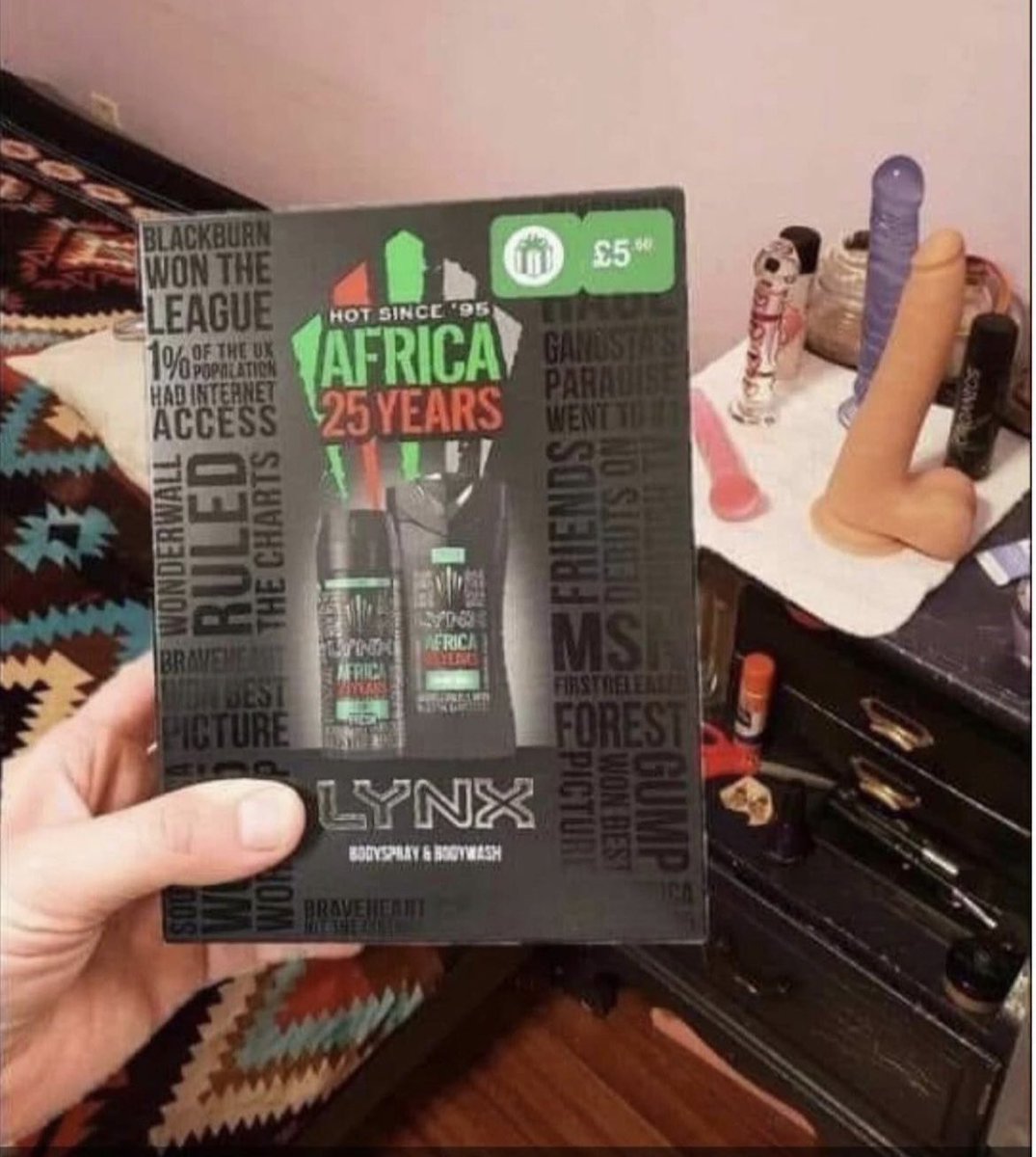 Who doesn’t like a <a href="/lynx/">Lynx</a> Africa for Christmas?😂