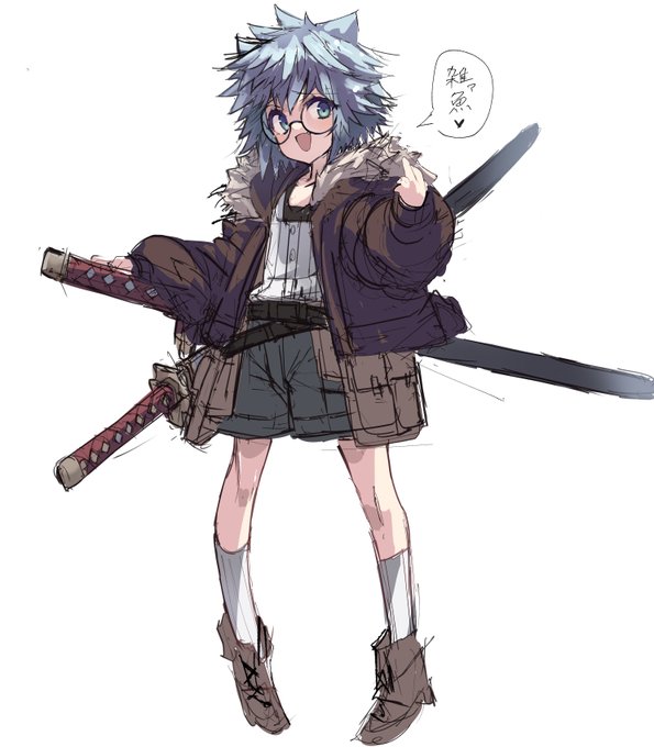 こんな健全な絵も描いたり描かなかったりするのですわ(過去絵) 