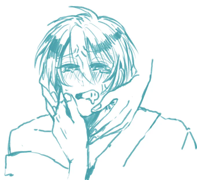 満くんの受け攻め顔だけ落書きセット 