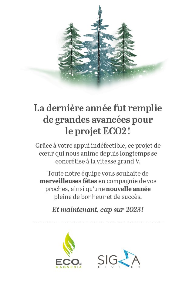 Eco2Magnesia's tweet photo. Joyeuses Fêtes à toutes et à tous ! Au plaisir de vous retrouver en 2023 ! 💫 https://t.co/fgCxK57OyI