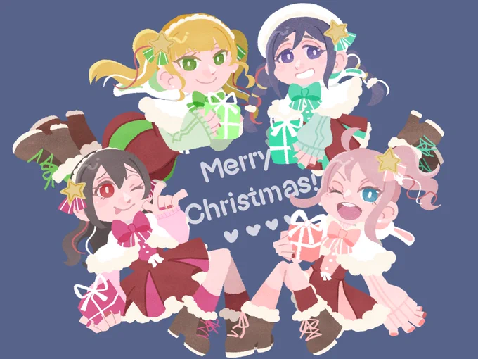 メリークリスマス#lovelive #クリスマスイラスト#MerryChristmas 