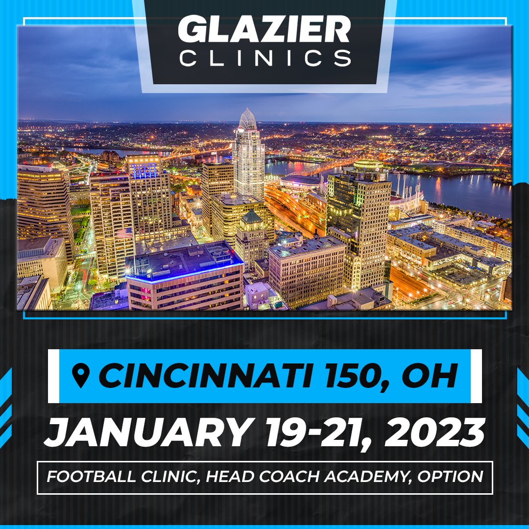 Drew Nystrom (@olcoachnystrom) on Twitter photo Come join me in Cincinnati as I speak at the <a href="/GlazierClinics/">Glazier Clinics</a> 1/19-1/21!
My topics:
- OL Tech & Drills for Inside Zone
- OL Tech & Drills for Outside Zone
- Building Blocks for Man-to-Man Pass Protection
Can't wait! Come join me in Cincinnati as I speak at the <a href="/GlazierClinics/">Glazier Clinics</a> 1/19-1/21!
My topics:
- OL Tech & Drills for Inside Zone
- OL Tech & Drills for Outside Zone
- Building Blocks for Man-to-Man Pass Protection
Can't wait!