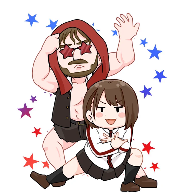 トム・ローラー×朱里UFCタッグ#njpw #STARDOM#スターダム女子校 