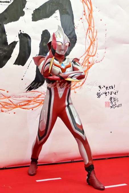 2022.12.24 ウルトラヒーローズEXPO2023ようやく会えたよジュネッス!!最高のサプライズクリスマスでした!!#ウルトラヒーローズEXPO 