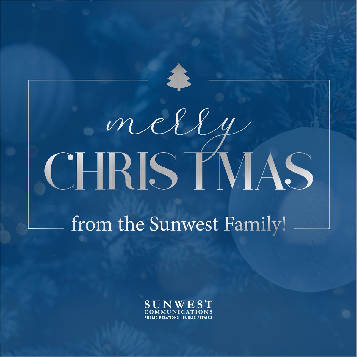 #SunwestPR wishes you and yours joy, peace, and hope for the holiday season.