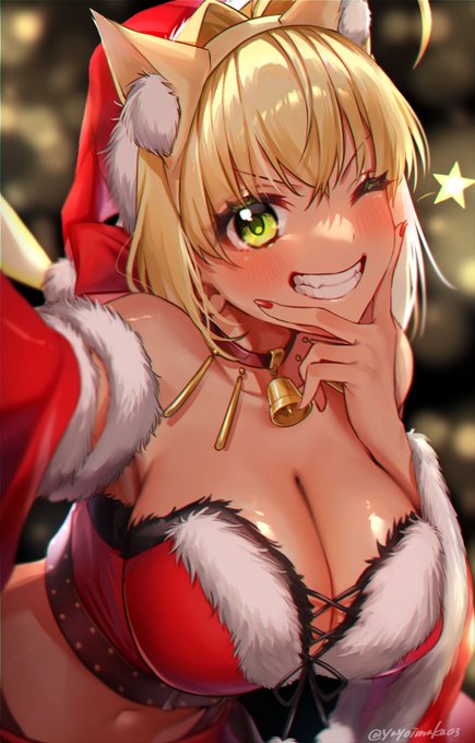 自撮りサンタネロちゃん🌟 