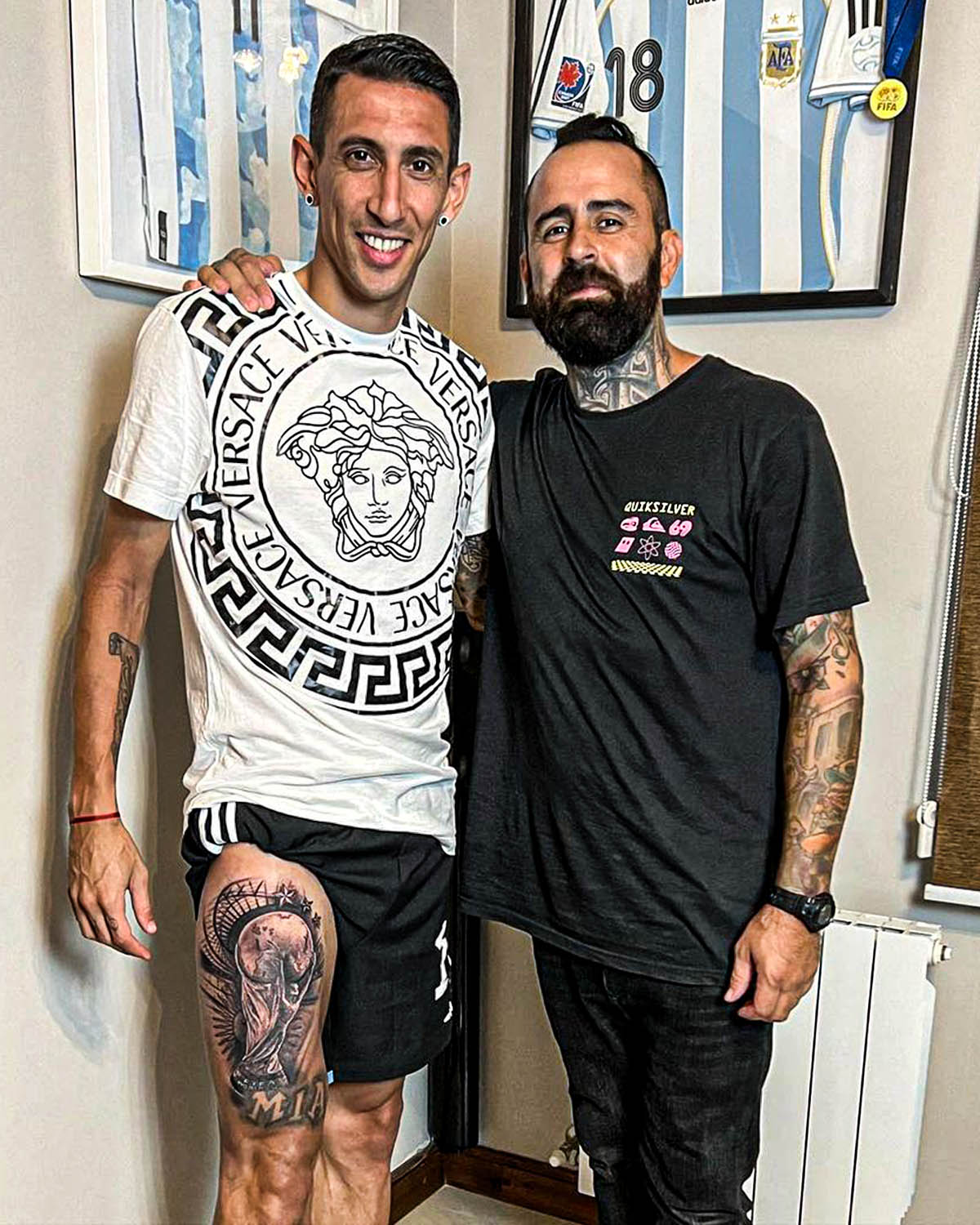 Messi tattoos a hit in Argentina after World Cup win