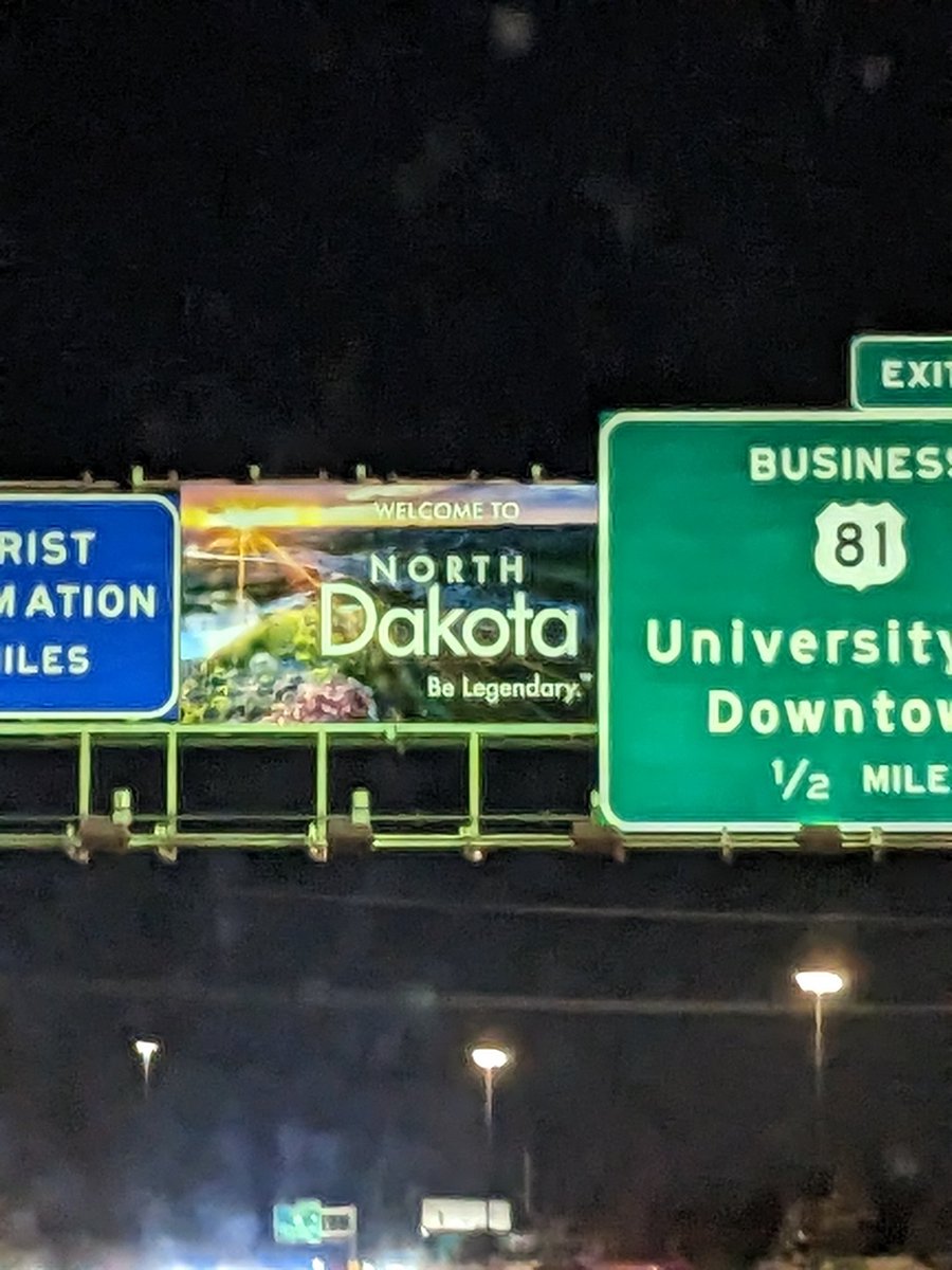 rmtstoudt's tweet photo. It took us a while but we finally got to my parents house last night! We left before the storm hit so the temp was 42 at home and by the time we got to my parent's house it had dropped 50 degrees! Nothing says welcome back to North Dakota like sub zero temps! https://t.co/ul0FjphpXy