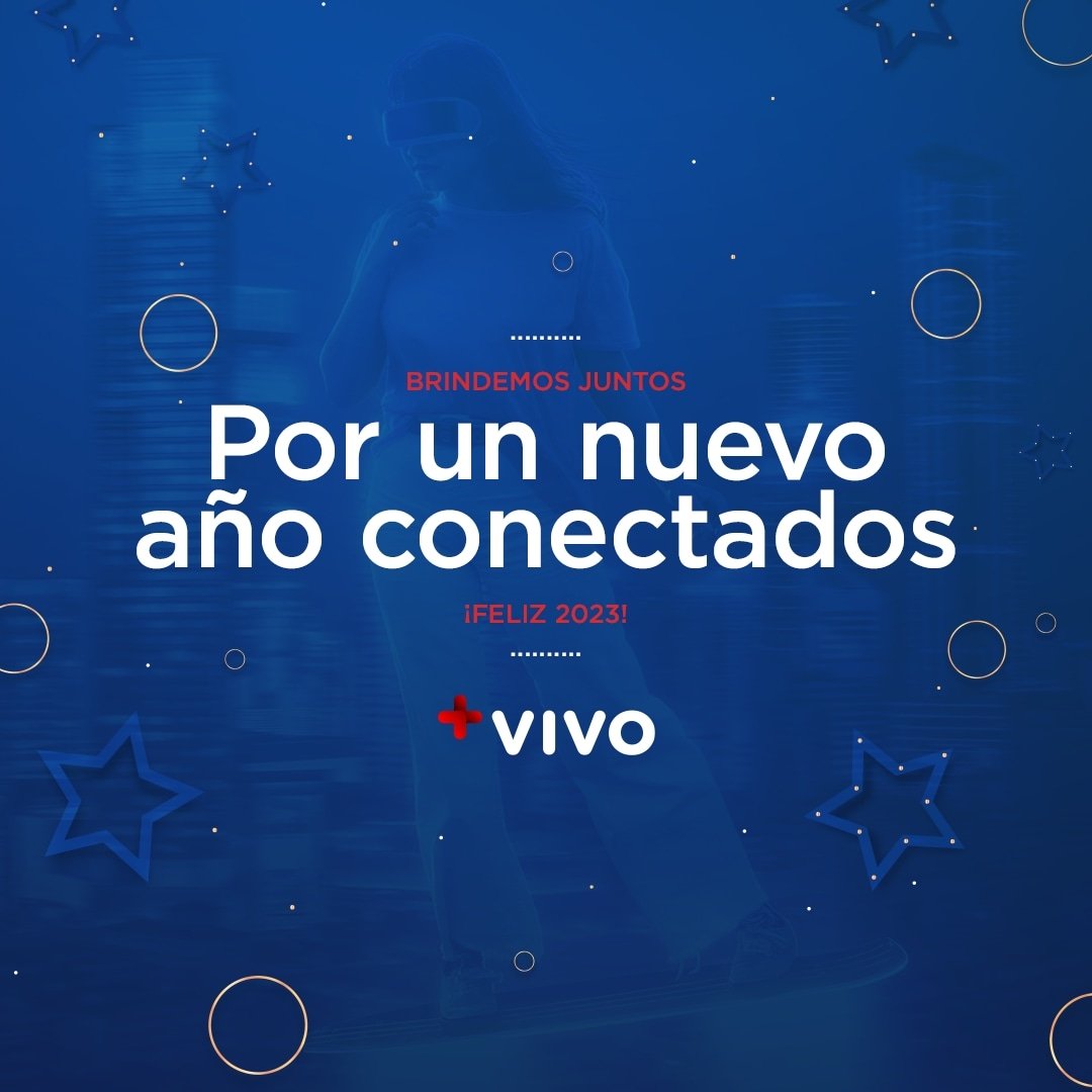 masvivotv's tweet photo. 🎉¡Muchas felicidades 🤩🎊Unidos. Juntos. En comunión. Conectados. 

#Feliz2023 #FelizAñoNuevo #FelicesFiestas #MasVivo #EBProducciones #Metaverso #Shows https://t.co/K8s9KPHPlT
