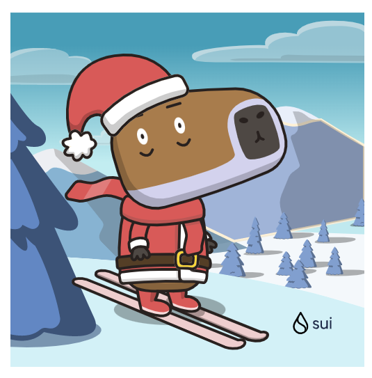 amriksinghbin's tweet photo. @SuiNetwork 

Capy:   Lonely capy
#CapyHolidays https://t.co/s8univAzS1