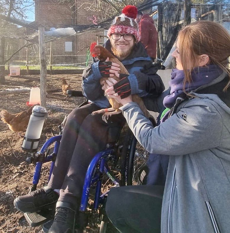 RT:  @LHoltonLee As part of the #animalcare programme, our #students have really bonded with the chickens we re-homed from <a href="/ChickenRescueUK/">ChickenRescueUK</a>  It has been wonderful to see the sense of #achievement as our students learn to #care &amp; handle the #chickens... ow.ly/pVQz104nQI7