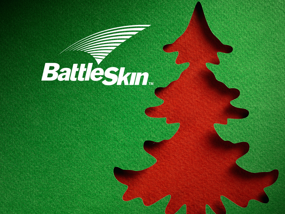 battle_skin's tweet photo. The #BattleSkin team would like to wish you and yours a very #MerryChristmas in the company of friends and family! https://t.co/gGqsSW6QlW