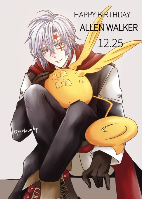 HAPPY BIRTHDAY  ALLEN WALKER                12.25生まれてきてくれてありがとう絶対幸せになってね#アレン・ウォーカー生誕祭2022#アレン・ウォーカー誕生祭2022 
