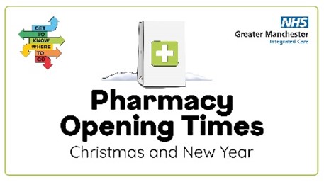 RochdaleCouncil's tweet photo. Do you have enough medicine for the festive period? π
Make sure you order your repeat prescription early, especially as some local pharmacies might have different opening times.
Visit https://t.co/tkgqwxx5he
#GMpharmacies #christmas #newyear #bankholidays #repeatprescriptions https://t.co/rGig3GMVOp