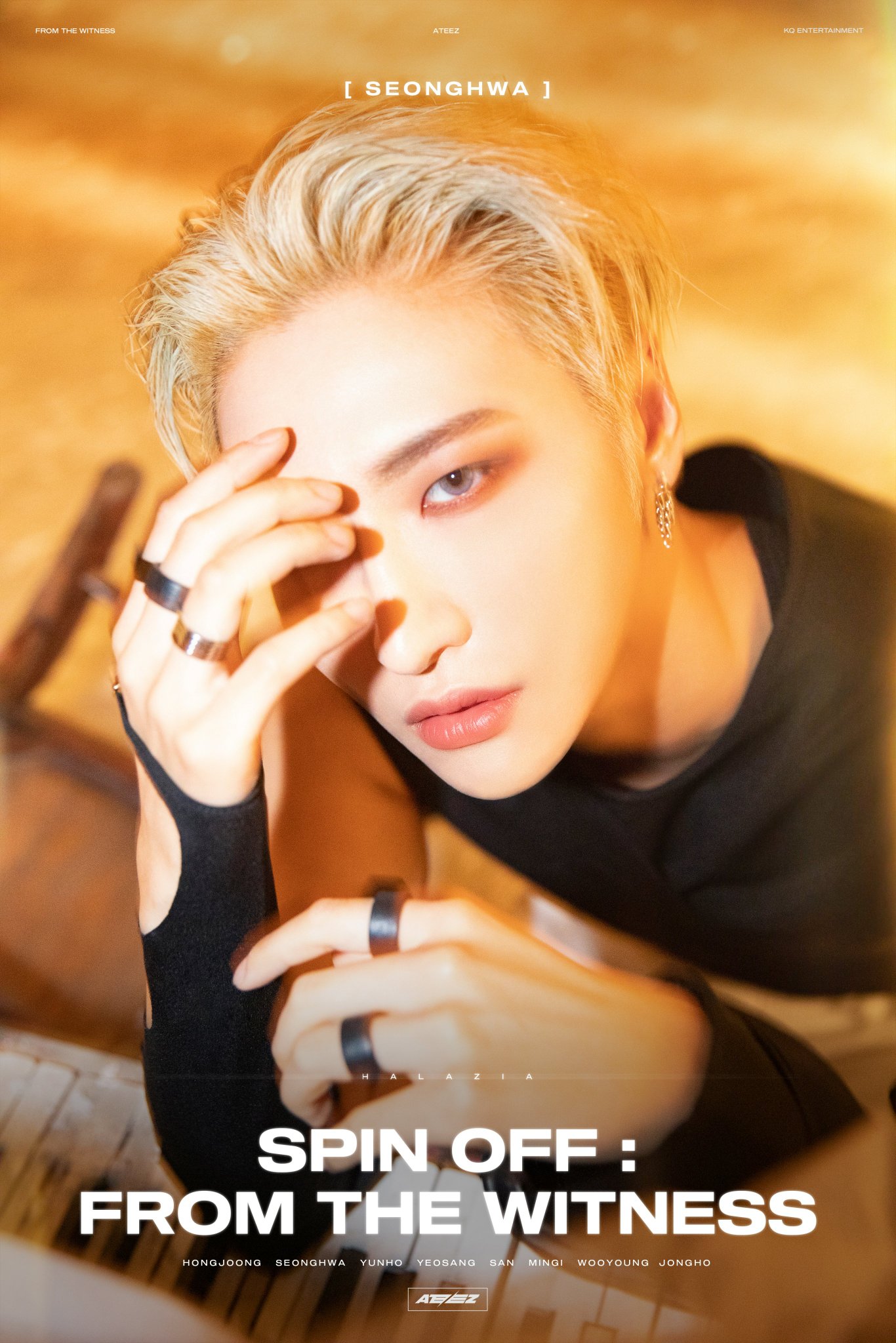 ATEEZ ソンファ トレカ SPIN OFF WITNESS seonghwaの通販 by