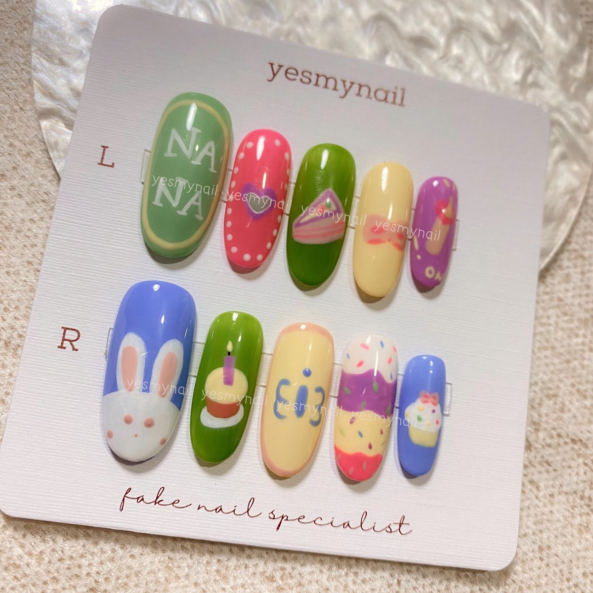 yesmynail's tweet photo. NCT - Na Jaemin (nana) | kpop fake nails/press on nails/kuku palsu https://t.co/GWGIWnlVf0