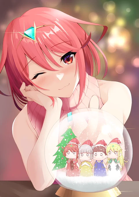 メリークリスマス🎄🎅🎁ホムラちゃん

ところでミニスカサンタさんはまだですか～ヽ( ・∀・)ノ 