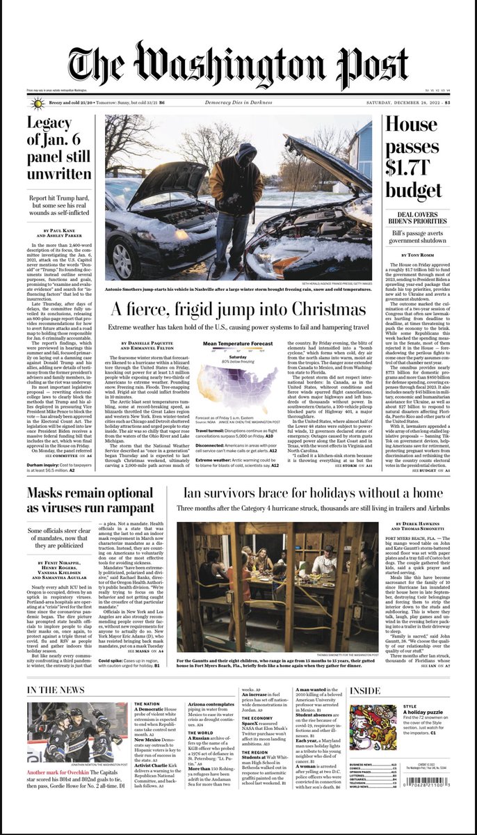 Waking up to our mask mandate story on the front page and my husband  testing positive for covid after consistent mask wearing. As @JuliaRaifman  said, “Masking together is far more effective than