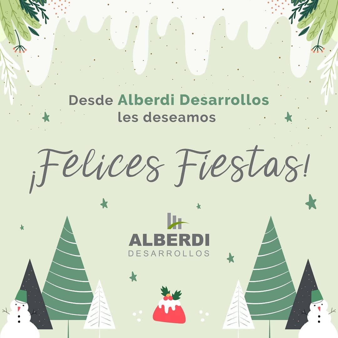 ¡Les deseamos una Feliz Navidad junto a sus seres queridos!🎄

¡Gracias por acompañarnos y celebrar con nosotros! 💚🥂

#AlberdiDesarrollos #FelizNavidad #ParquesIndustriales #IndustriaArgentina
