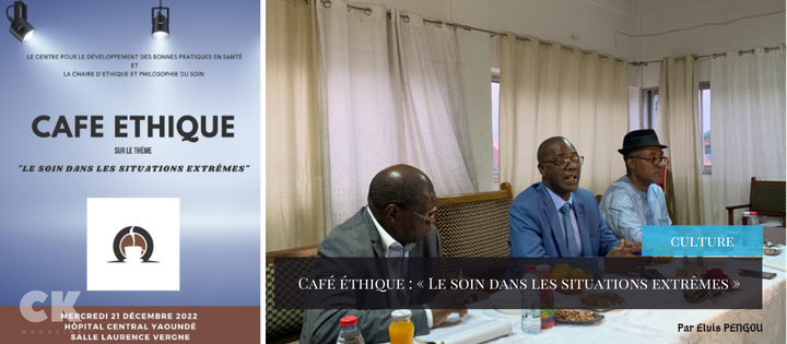 Mercredi 21 décembre 2022 dernier à l’hôpital central de Yaoundé dans la salle Laurence VERGNE s’est tenue le café éthique, une conférence avec pour thème central : « Le soin dans les situations extrêmes »

En savoir plus >> ckoment.com/culture/cafe-e…