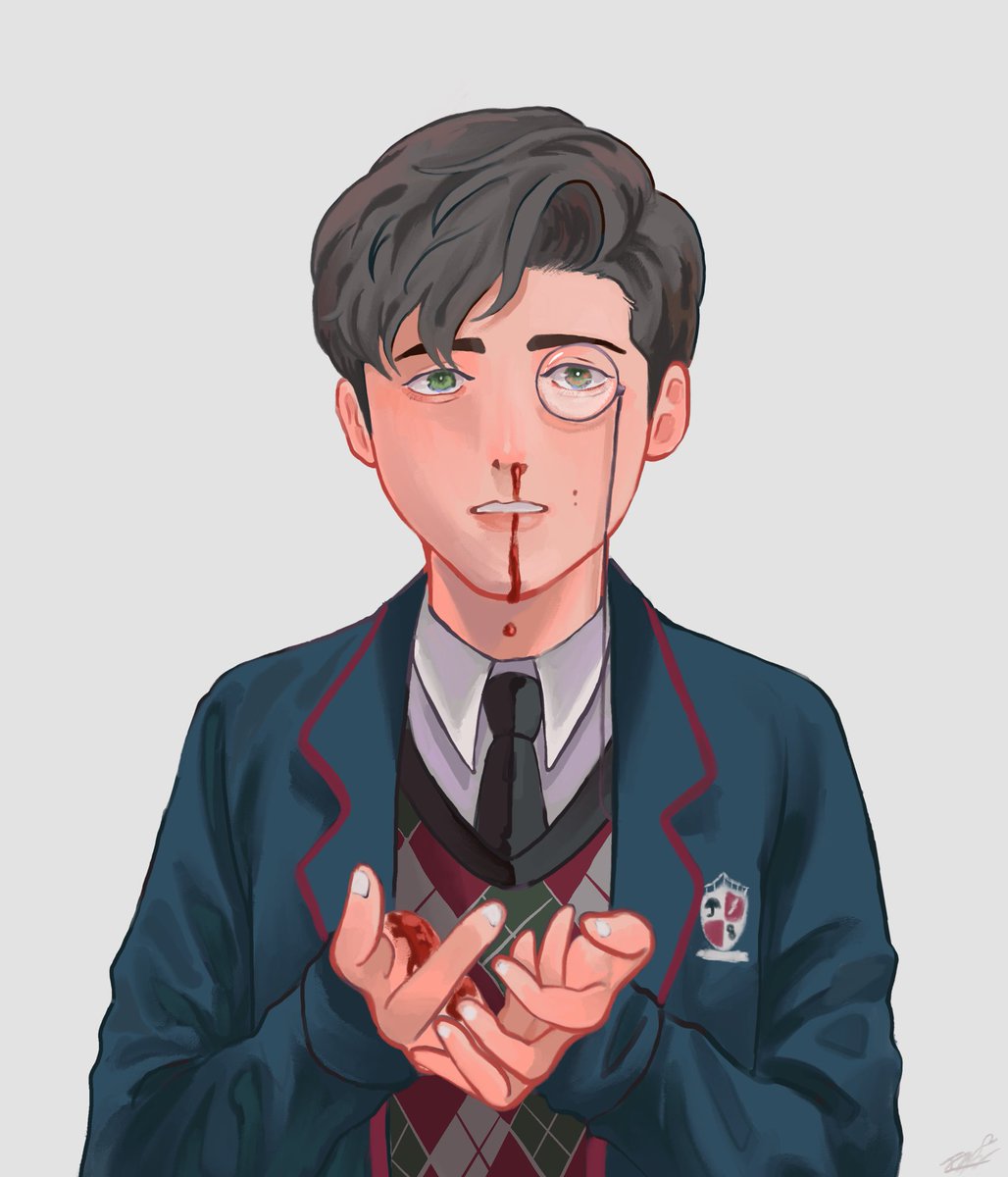 #TheUmbrellaAcademy น้องแอบเล่นแว่นพ่อ💕🥹
