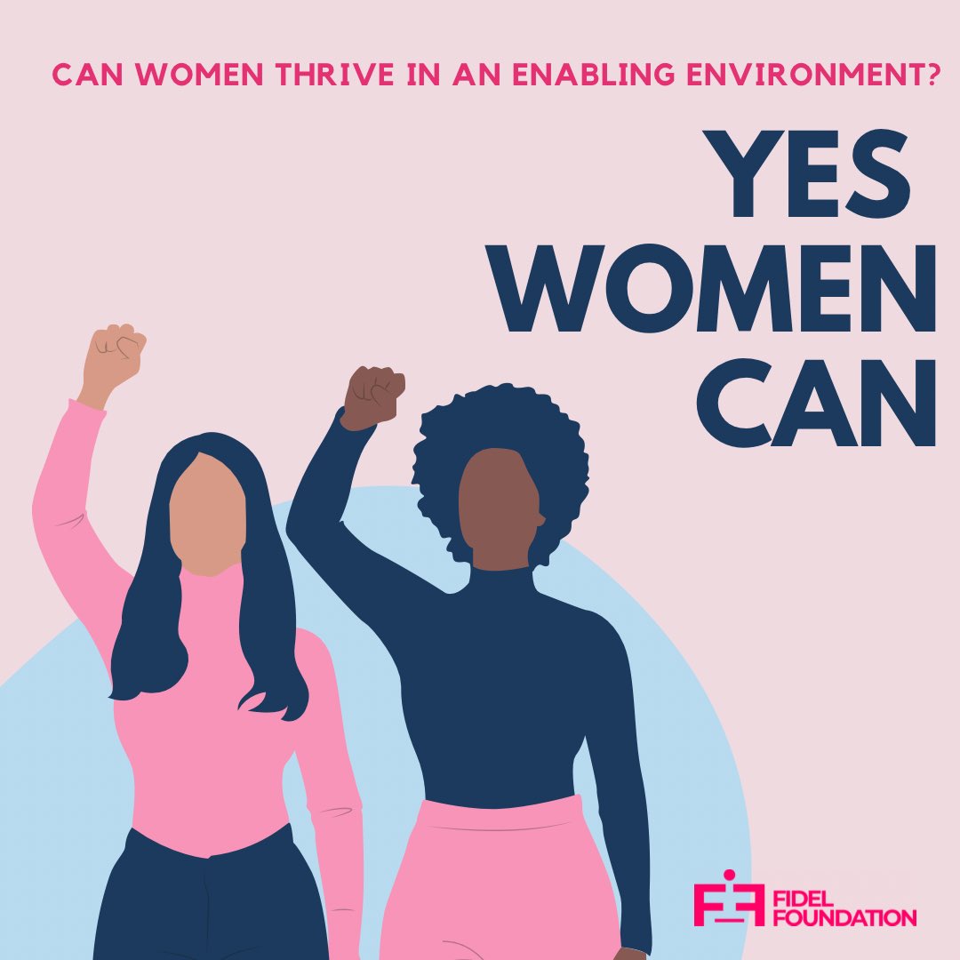 fidel_found's tweet photo. Empowering women and girls to participate fully in any aspect of life is the right thing to do. 

It is called creating an enabling environment. 

If the right education, opportunities, and empowerment are put in place, women can thrive.

#FidelFoundation
#UNSDG5
#WomenFacts https://t.co/0zOWxE4XEt