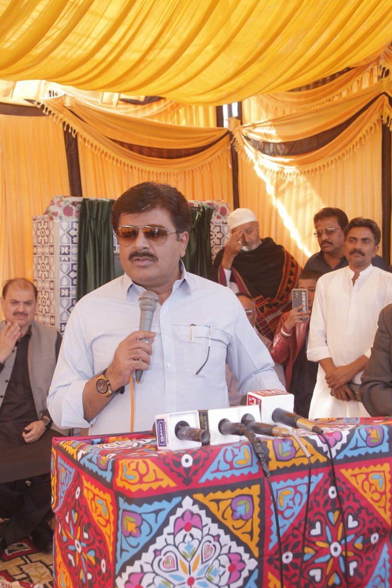 MinisterEduGos's tweet photo. Provincial Minister for #Education @sardarshah1 innagurated the ground breaking ceremony of "Upgradation of Middle School to High School and Reconstruction of existing Middle school Barchani" along with Justice(R) Faisal Arab at Tando Mohamamd Khan. https://t.co/R9dgCdkh8t